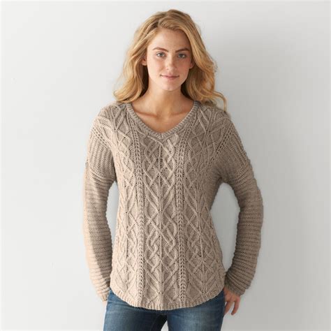 kohl's sweaters for women